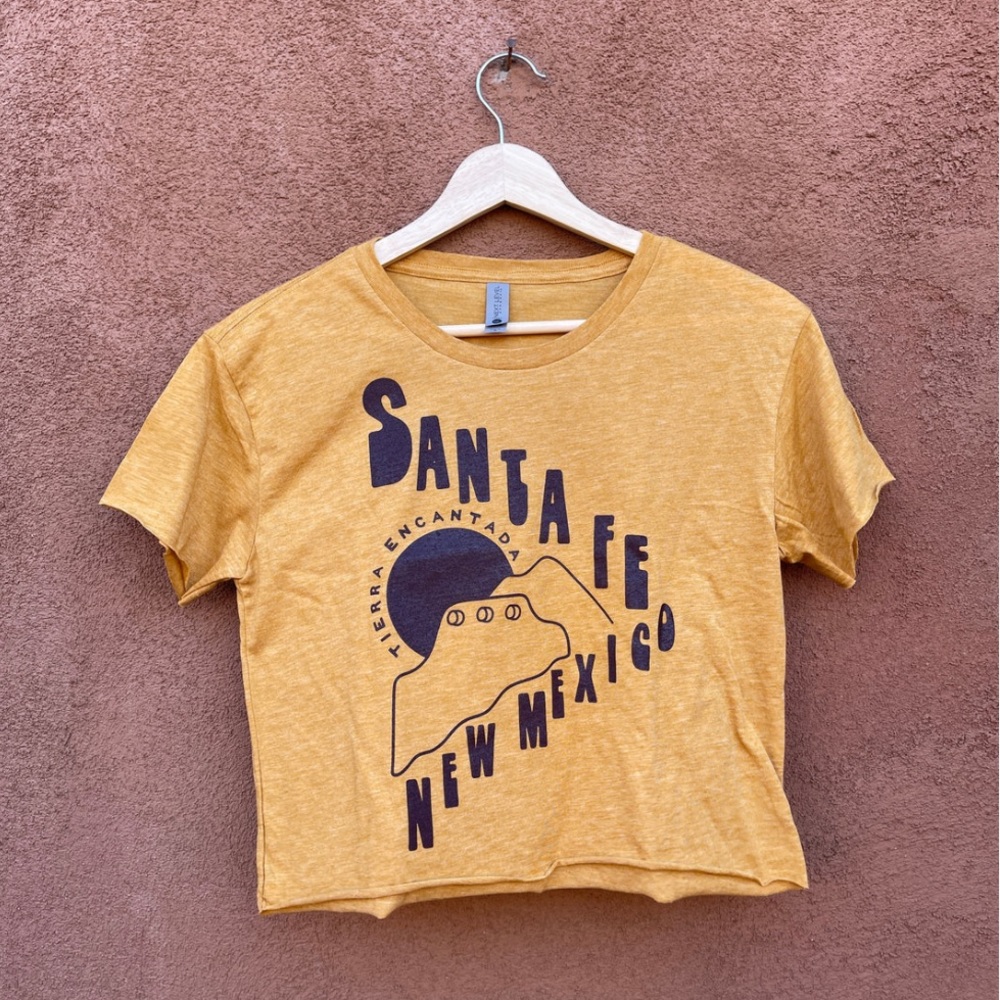 Astral Weaves Santa Fe cropped tee